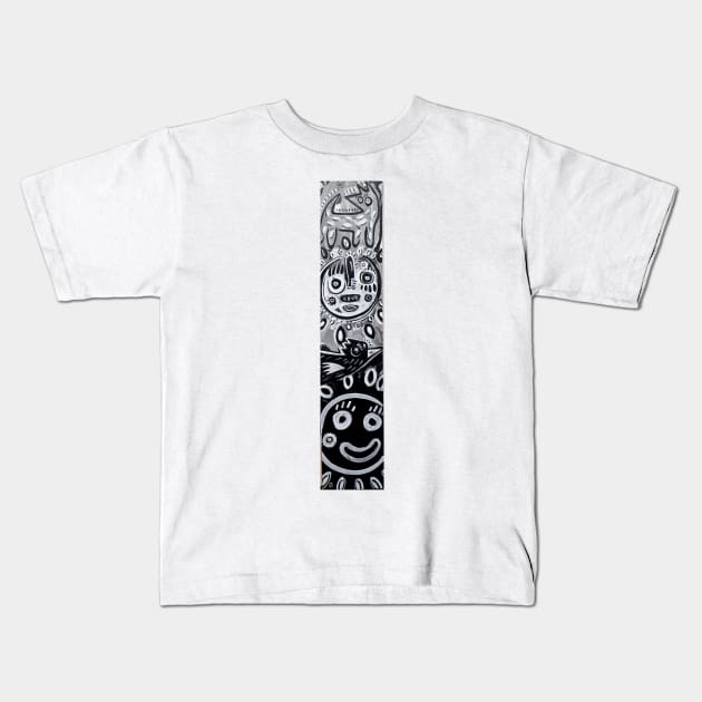 totem Kids T-Shirt by Angel Rivas